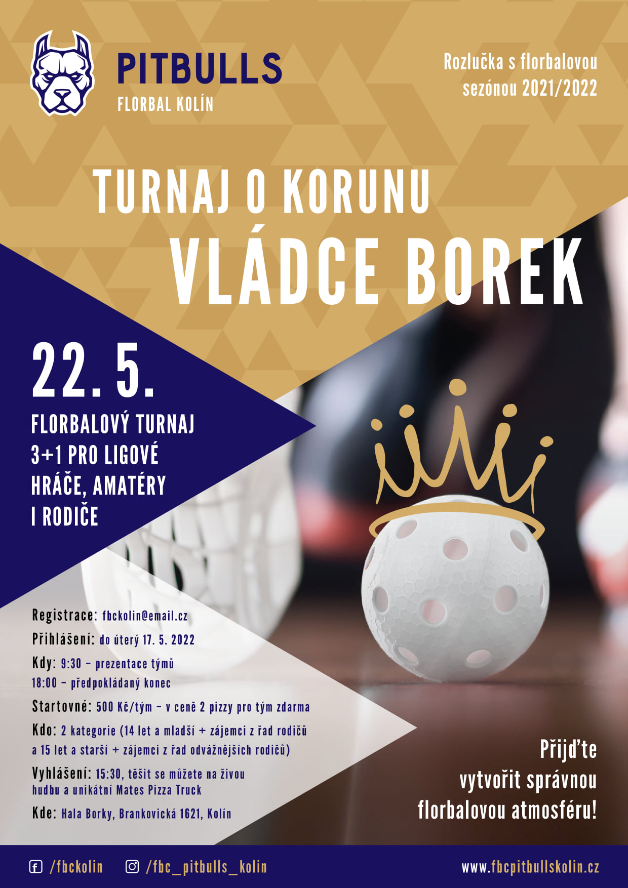 FLORBALOVÝ TURNAJ O KORUNU VLÁDCE BOREK - halaborky.cz